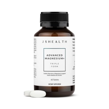 JSHealth Advanced Magnesium Supplements for Better Sleep