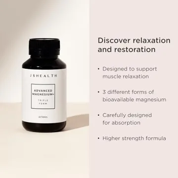 JSHealth Advanced Magnesium Supplements for Better Sleep