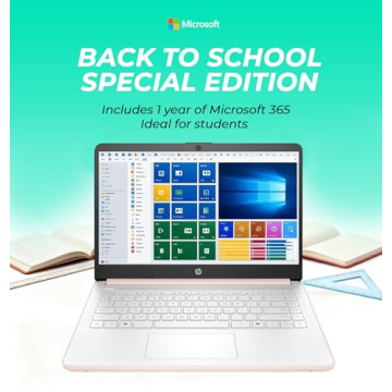 HP Ultrabook Laptop with Copilot AI & Office 365 • Intel 4-Core CPU • 1.1TB Storage (1TB OneDriv...