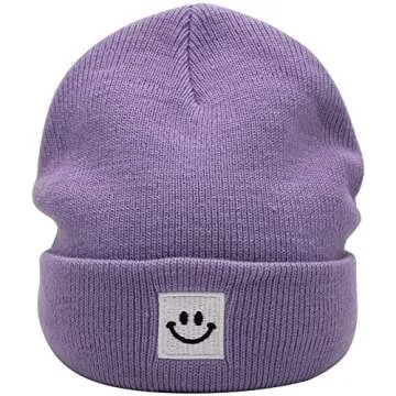 Shop 55CUBE Light Purple Baby Beanie for Winter Fun