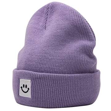 Shop 55CUBE Light Purple Baby Beanie for Winter Fun