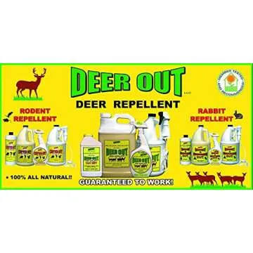 Deer Out 40oz Natural Deer Repellent for Gardens