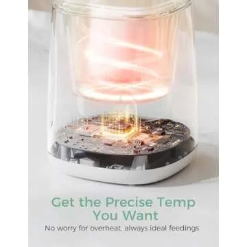 Momcozy Bottle Warmer for Fast and Safe Baby Feeding