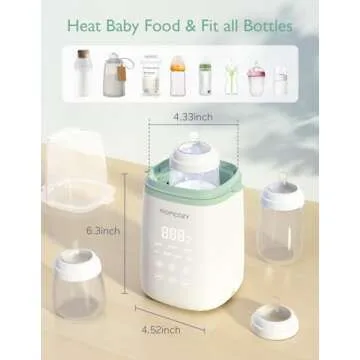 Momcozy Bottle Warmer for Fast and Safe Baby Feeding