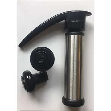 LovIT Stainless Steel Vacuum Wine Saver Pump - Freshness Preserver
