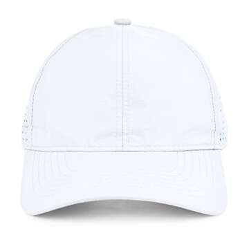 American Trends Caps for Men Women Adjustable Baseball Cap Waterproof Breathable Plain Cap Sports Go...