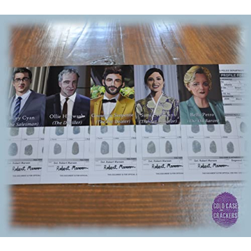 Cold Case Crackers Murder Mystery Game The Bloom Gala Case