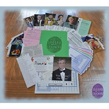 Cold Case Crackers Murder Mystery Game The Bloom Gala Case