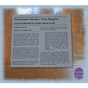 Cold Case Crackers Murder Mystery Game The Bloom Gala Case