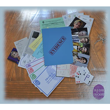 Cold Case Crackers Murder Mystery Game The Bloom Gala Case