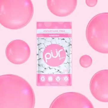 PUR Gum - Sugar-Free Bubblegum Without Artificial Sweeteners