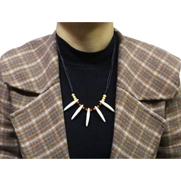 Scddboy Caveman Necklace for Cosplay and Theme Parties