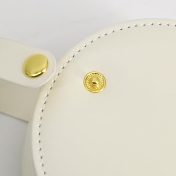 Travel Jewelry Case with Gold Monogram - Personalized