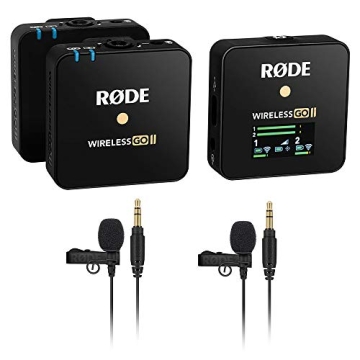Rode Wireless GO II Compact Wireless Mic System for Clear Audio Capture