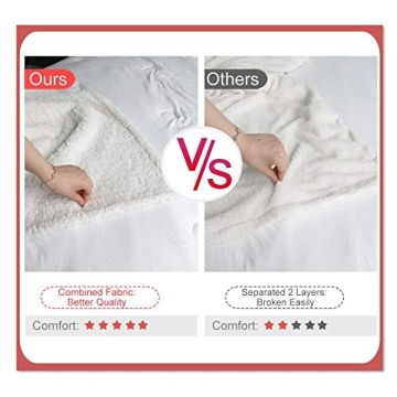 Sleepwish Cat Fleece Throw Blanket Girls Kids Cute Animals Pet Sherpa Blanket for Bed Couch Chair Super Soft Warm and Comfy Cat Lover Gifts,Watercolor Vintage Black White Cats, Throw (50" X 60")