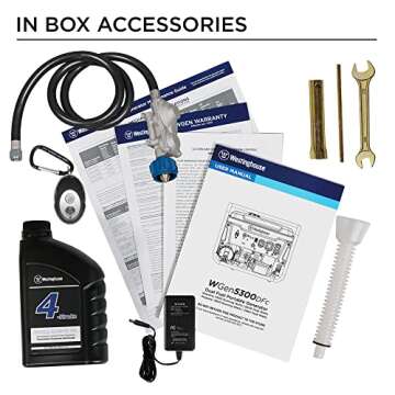 Westinghouse 6600 Watt Dual Fuel Portable Generator - Reliable Backup Power