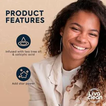 LivaClean Neutrals Pimple Patches - 240 Count with Salicylic Acid