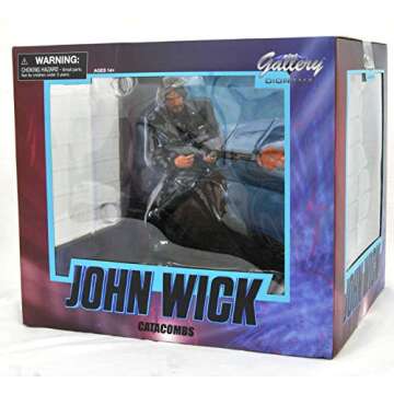 DIAMOND SELECT TOYS John Wick Gallery Catacombs PVC Figure | 9" Multicolor