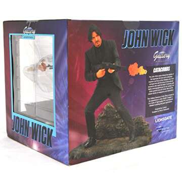 John Wick Gallery Catacombs Figure - Collectible PVC Toy