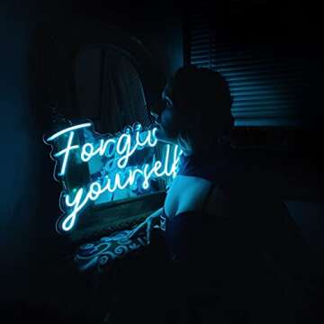 GYIODFU LC-Sign Custom Neon Signs for Bedroom, Wedding Party, Personalized Dimmable Led Neon Sign for Wall Decor, Birthday Gift, Shop Business Signs