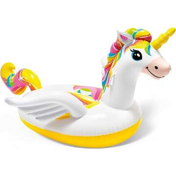Intex Unicorn Inflatable Pool Float - 79" X 55" X 38"