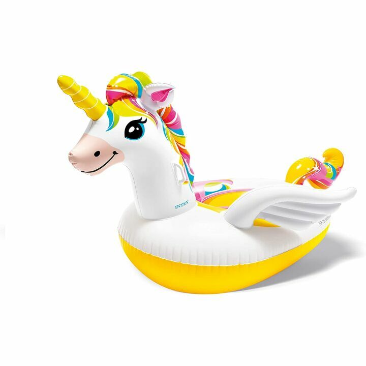 Intex Unicorn Inflatable Pool Float - 79" X 55" X 38"