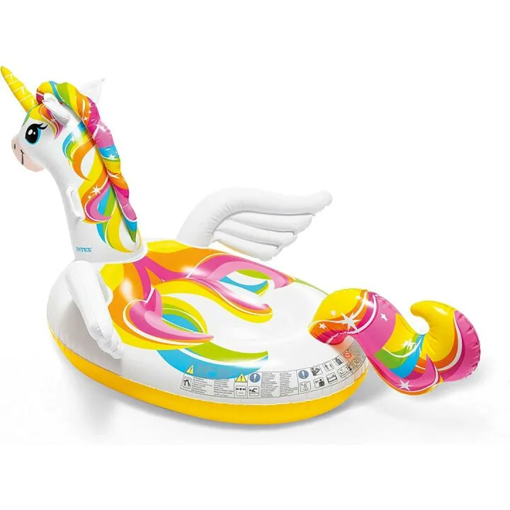 Intex Unicorn Inflatable Pool Float - 79" X 55" X 38"