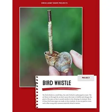 Victorinox Swiss Army Knife Whittling in the Wild: 30+ Fun & Useful Things to Make Out of Wood (Fox Chapel Publishing) Step-by-Step Projects: Boats, Bows, Arrows, Flutes, Whistles, Slingshots, & More