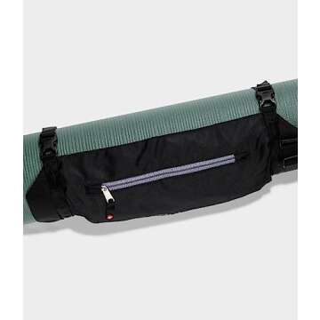 Manduka Go Play 3.0 Yoga Mat Bag, Black, One Size
