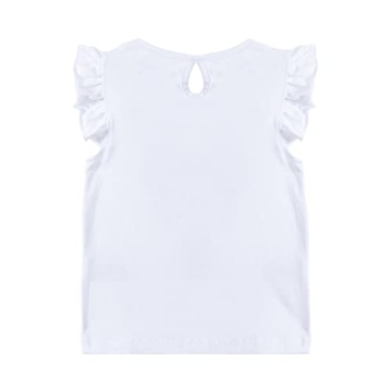 Cute Cartoon Floral Skirt Set for Toddler Girls