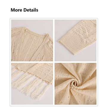 Stylish Soulomelody Boho Cardigan for Women - Lightweight & Chic