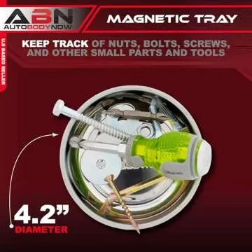 ABN Magnetic Tray for Mechanics - Durable & Versatile Tool Holder