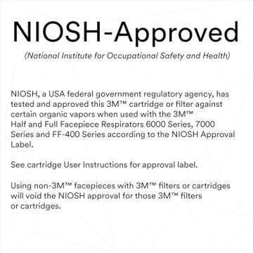 3M P100 Respirator Cartridge/Filter 60923, 1 Pair, NIOSH Approved, Helps Protect Against Organic Vapors, Acid Gases, and Particulates, Magenta/Yellow