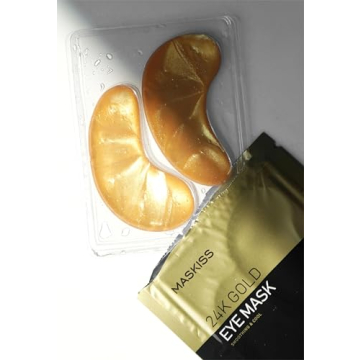 Maskiss 24K Gold Under Eye Patches for Dark Circles