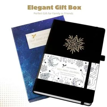 VIVID SCRIBBLES Dotted Journal for Creative Expression