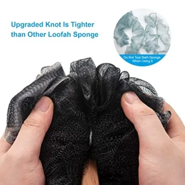 AmazerBath Shower Sponge Loofah Back Scrubber for All