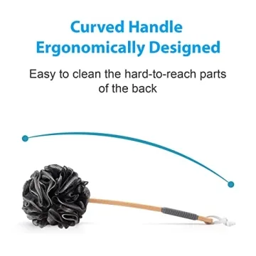 AmazerBath Shower Sponge Loofah Back Scrubber for All