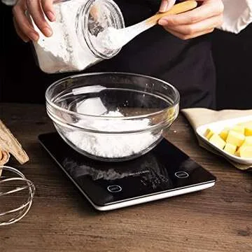 Measurik Food Scale - Multifunction Digital Kitchen Scale - Weight Ounces and Grams, Batteries Included