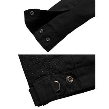 Wantdo Lightweight Cotton Jacket for Men - Casual & Windproof