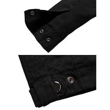 Wantdo Lightweight Cotton Jacket for Men - Casual & Windproof