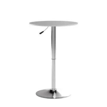 Flash Furniture Pearl Round Adjustable Dining Table