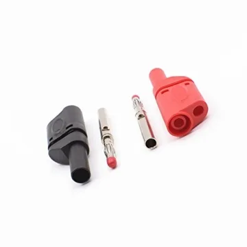 10Pcs Stackable Multimeter Test Leads with Banana Plugs