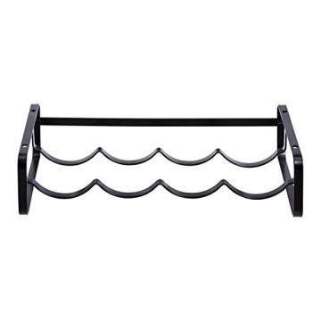 Amazon Basics Stackable Wine Rack for Small Spaces