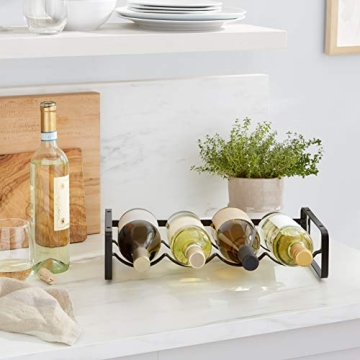 Amazon Basics Stackable Wine Rack for Small Spaces