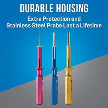 Jonard Tools KR-260 3 Piece Extraction Tool Kit with Leather Case