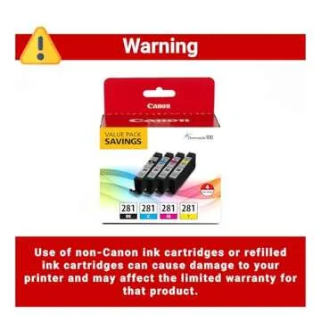 Canon CLI-281 Ink Pack for Quality Home and Office Printing