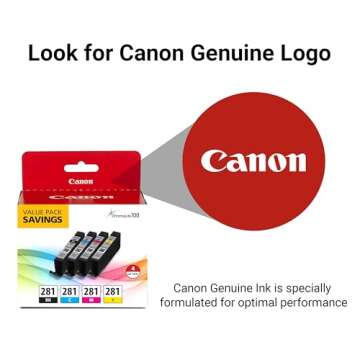 Canon CLI-281 Ink Pack for Quality Home and Office Printing