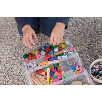 Peel and Stick Wiggle Eyes for Crafting Fun - 137 Pack