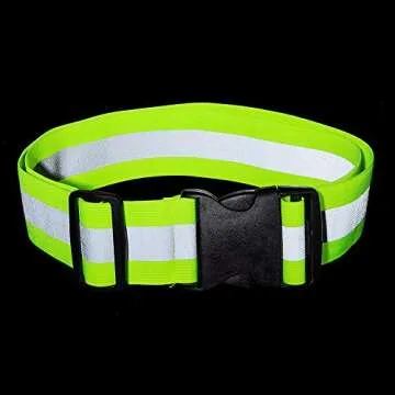 DASHGLOW Reflective Glow Belt Safety Gear for Outdoor Activities