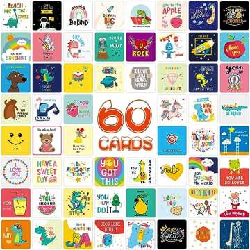 AYZTKUX 120 Pcs Lunch Box Notes for Kids - Fun and Motivational!